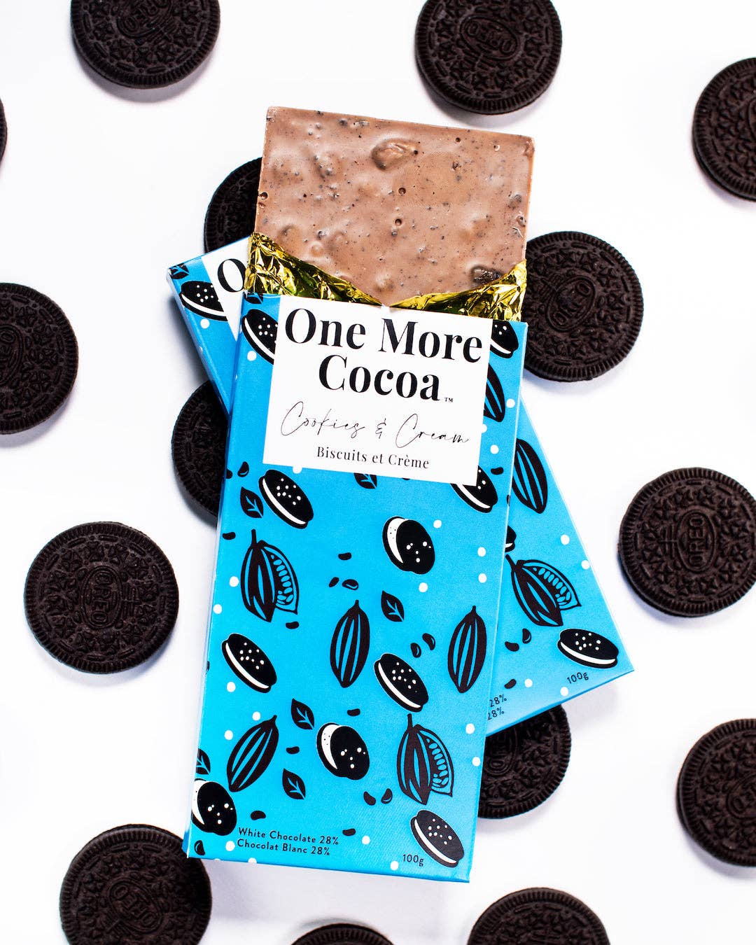 COOKIES & CREAM CHOCOLATE BAR