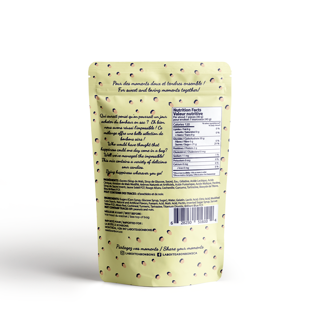 SOUR MIX - GUMMY CANDIES