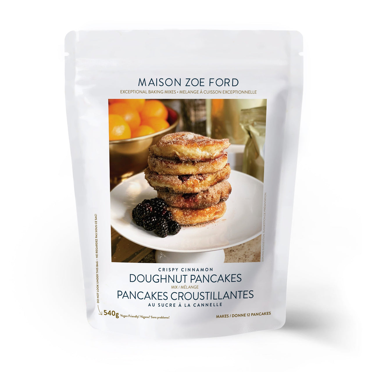 CRISPY CINNAMON DOUGHNUT PANCAKE MIX