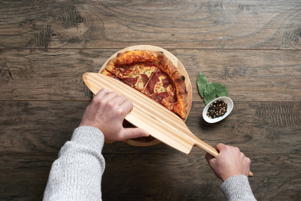 MAPLE WOODEN PIZZA PADDLE