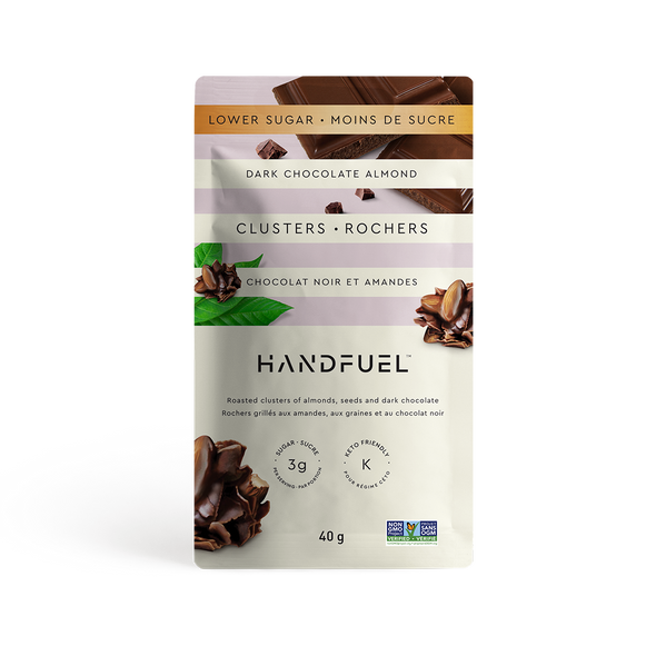 DARK CHOCOLATE ALMOND CLUSTERS