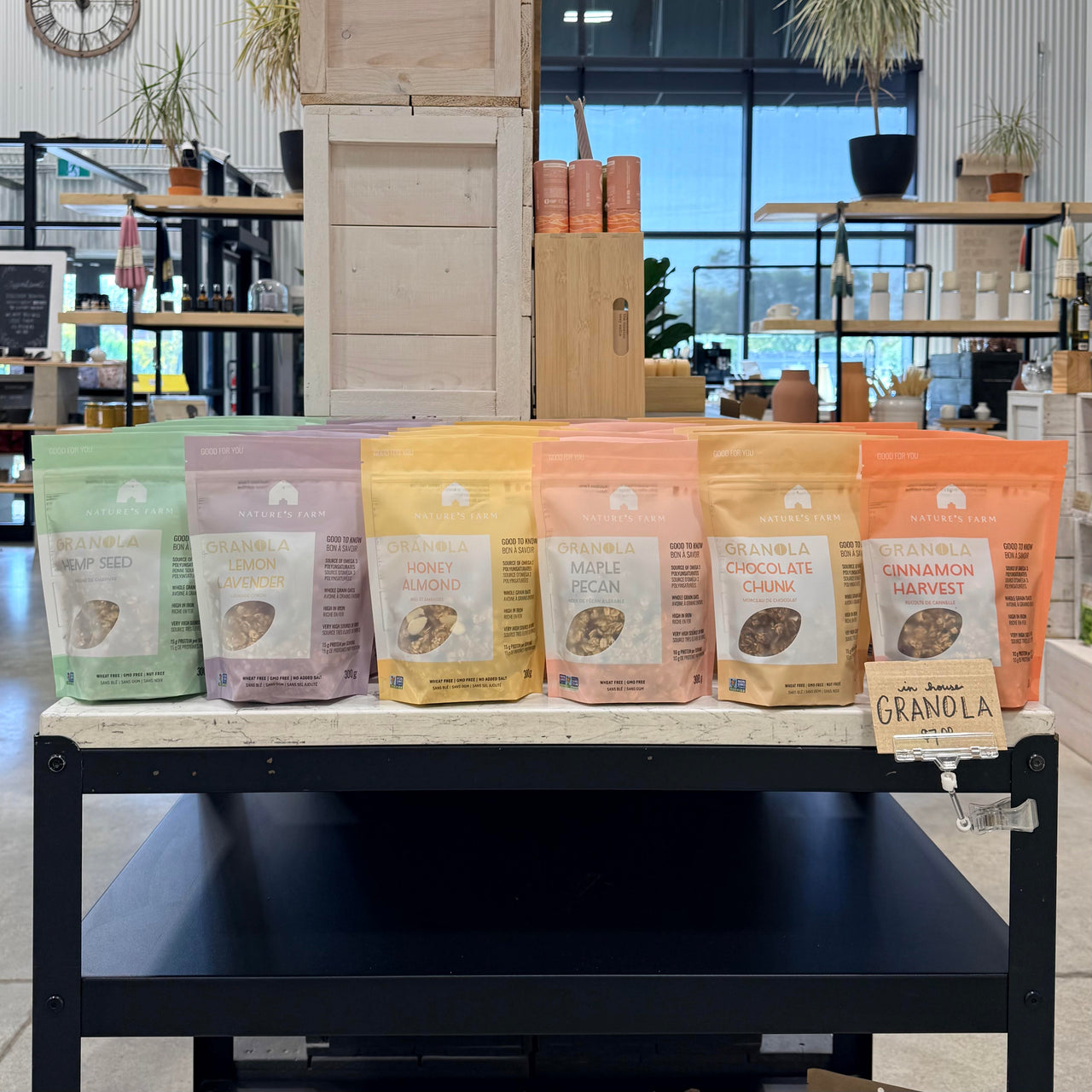 HEMP SEED GRANOLA
