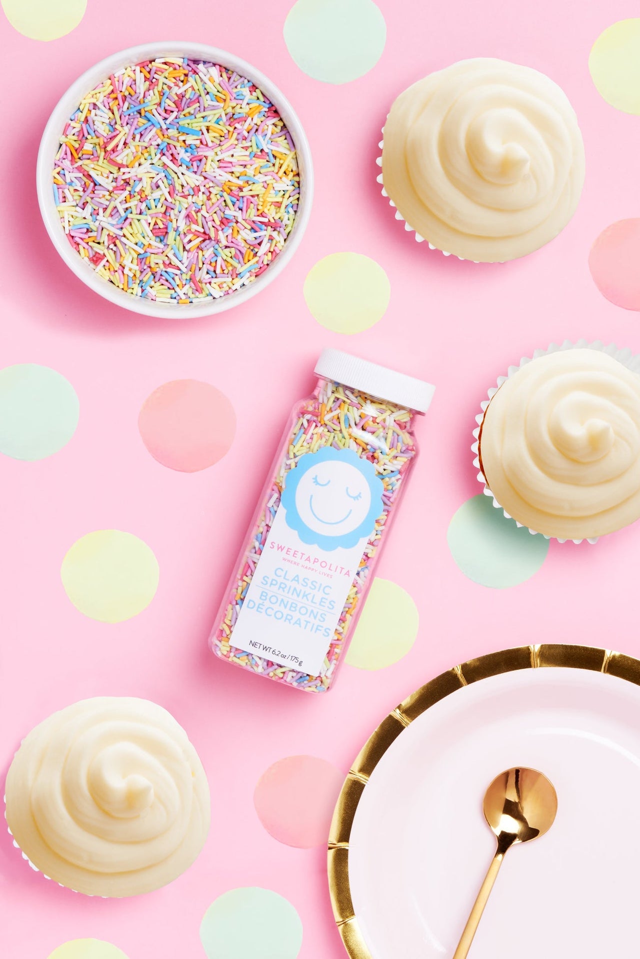 NATURAL RAINBOW CRUNCHY SPRINKLES