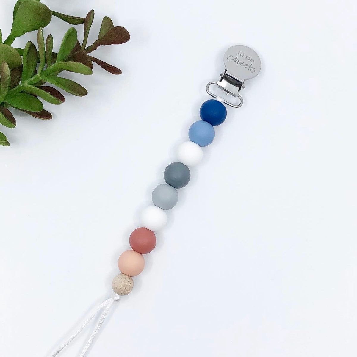 PACIFIER CLIP - MULTI COLORED