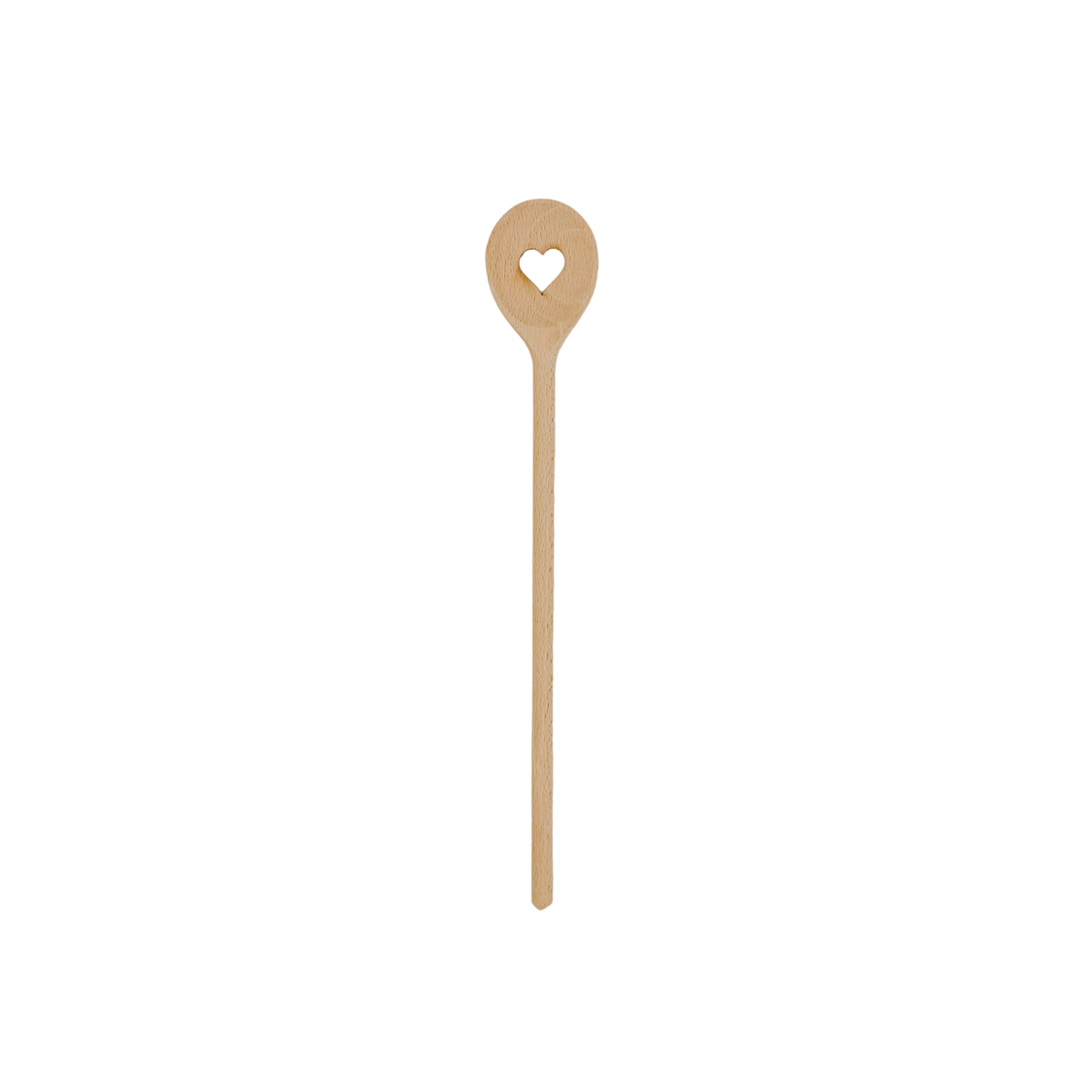 WOODEN HEART OR HAPPY SPOON