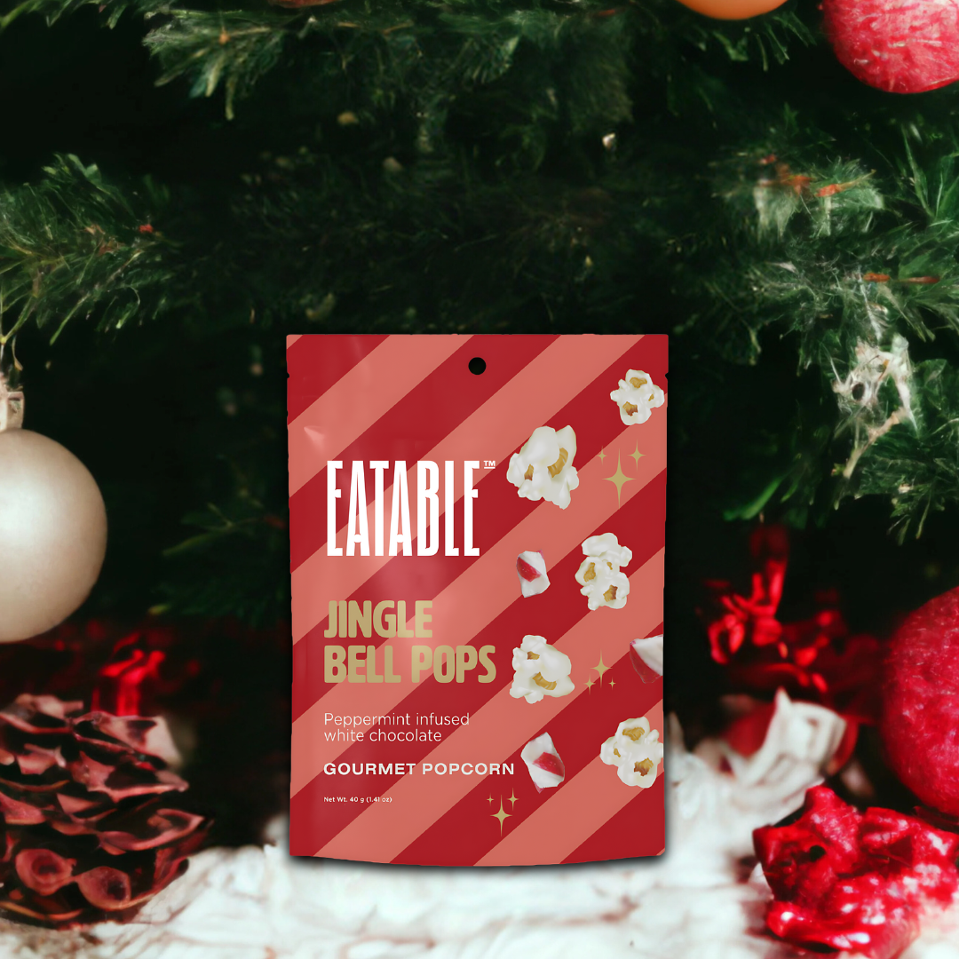 JINGLE BELL POPS GOURMET POPCORN