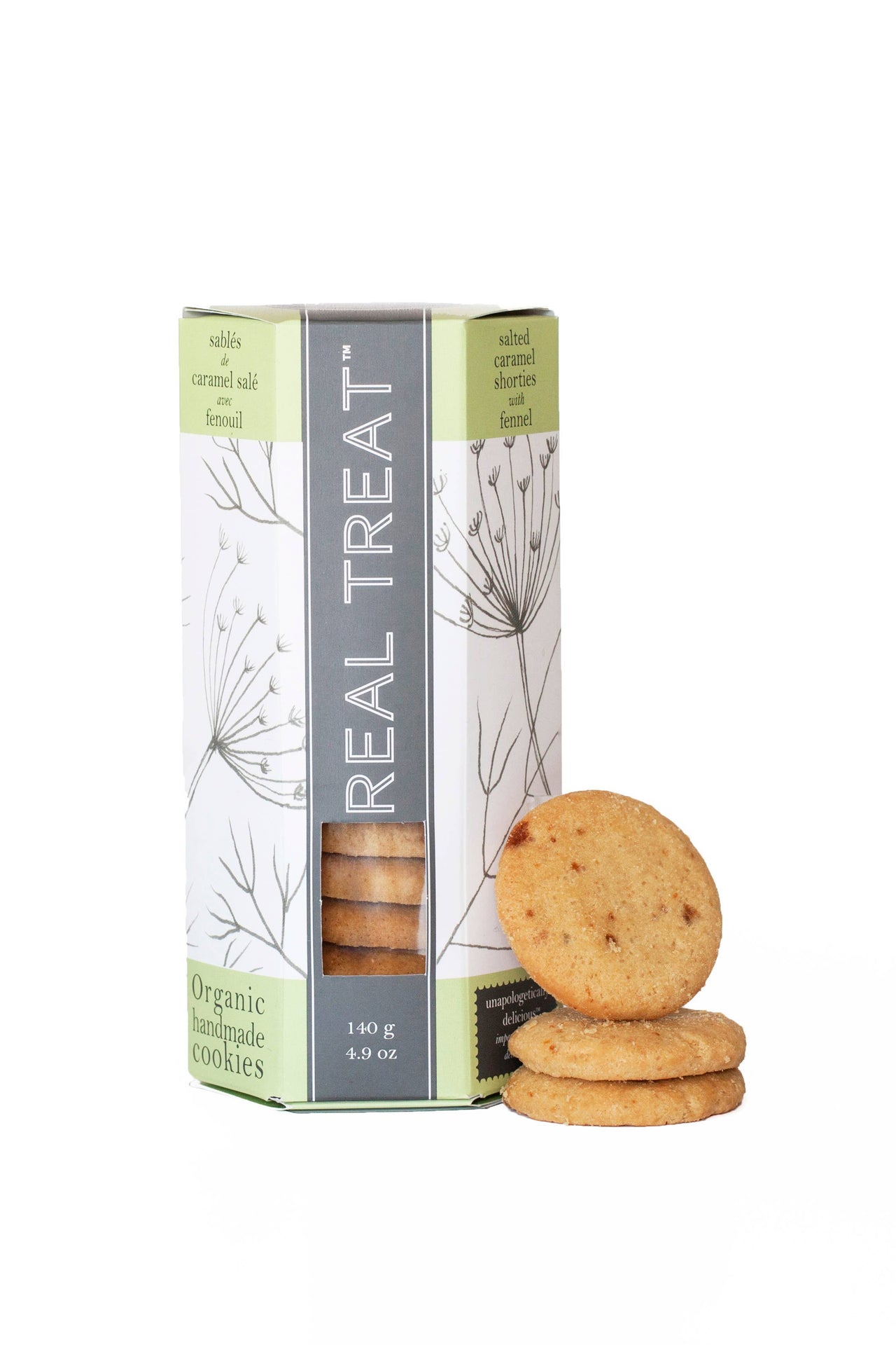 SALTED CARAMEL SHORTIES WITH FENNEL GOURMET COOKIES