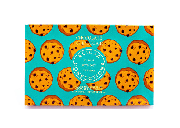CHOCOLATE CHIP COOKIE CHOCOLATE POSTCARD